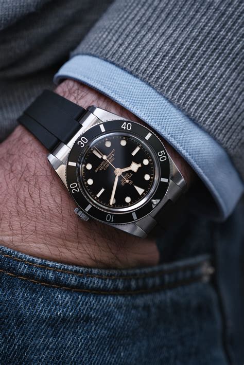 thickness of tudor black bay|tudor black bay 54 test.